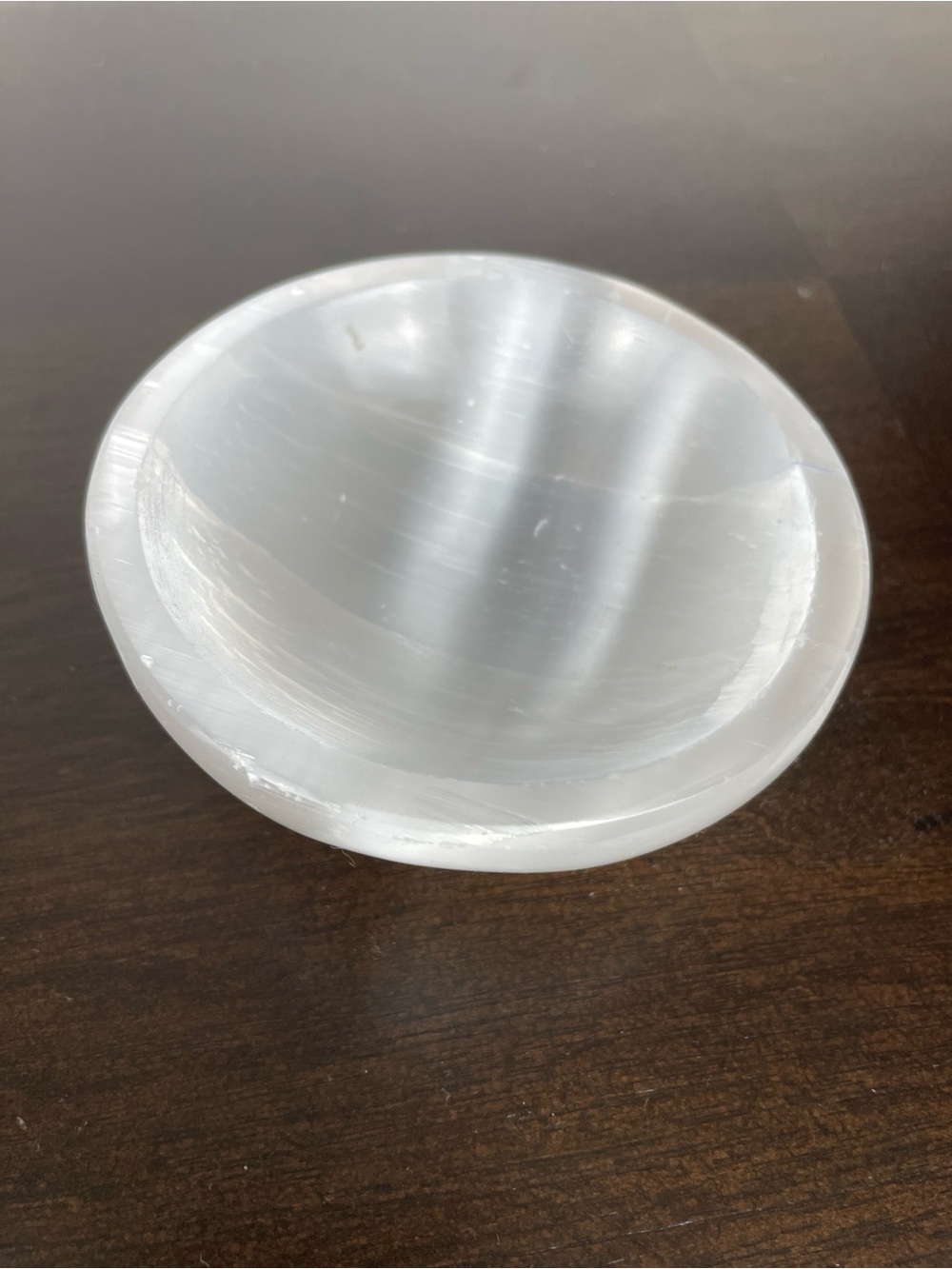 Selenite Crystal Charging Bowl 4”